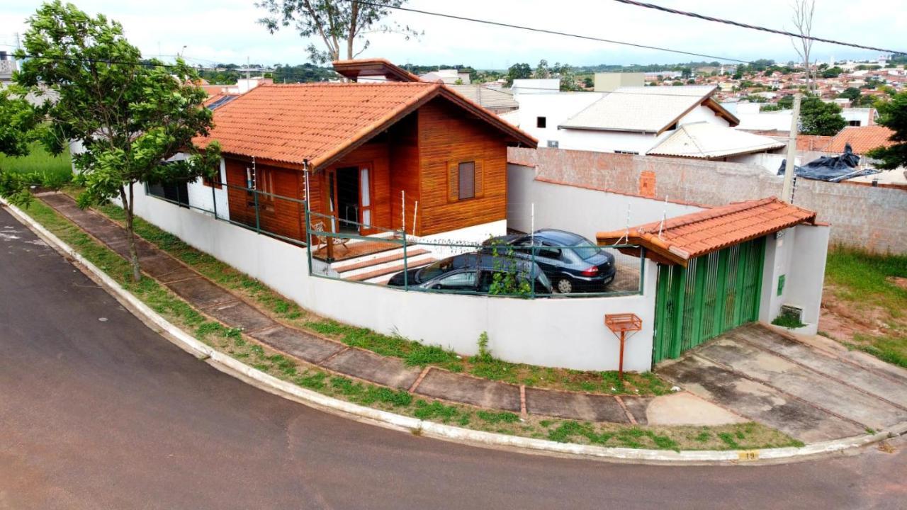 Casa Em Brotas Com Piscina E Churrasqueira Экстерьер фото